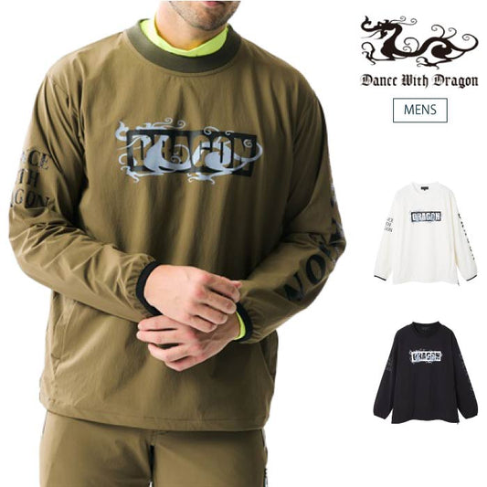 Dance With Dragon ダンスウィズドラゴン メンズ ナイロン4WAYクロスプルオーバーブルゾン【接触冷感・撥水加工】 D1-349120