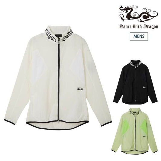 Dance With Dragon ダンスウィズドラゴン メンズ AIRストレッチリップブルゾン ストレッチ/接触冷感/撥水 D1-353120