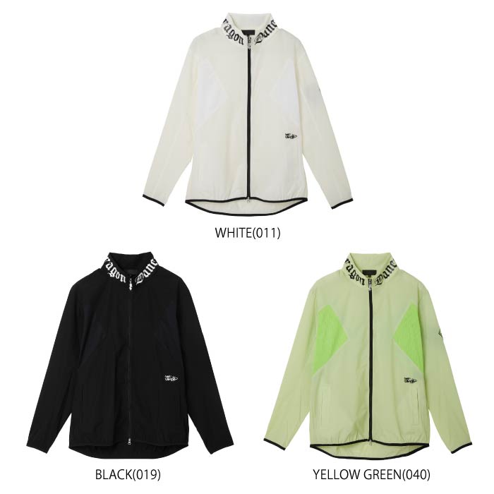 Dance With Dragon ダンスウィズドラゴン メンズ AIRストレッチリップブルゾン ストレッチ/接触冷感/撥水 D1-353120