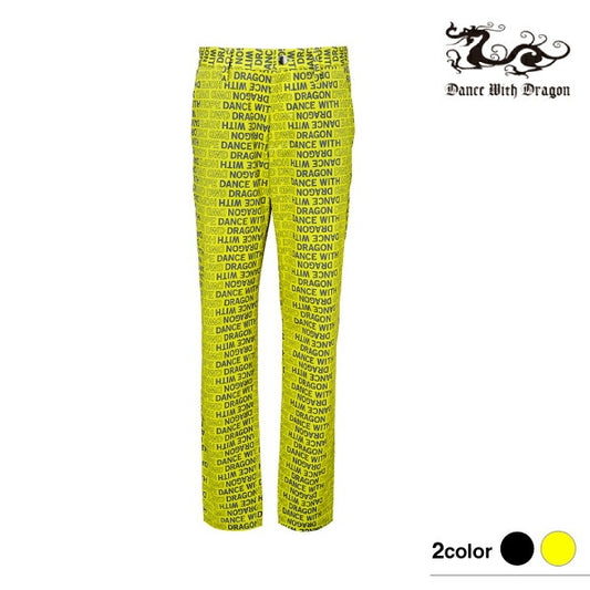 Dance With Dragon ダンスウィズドラゴン メンズ ロゴプリントスイッチングボトム 耐久撥水素材 D1-408111