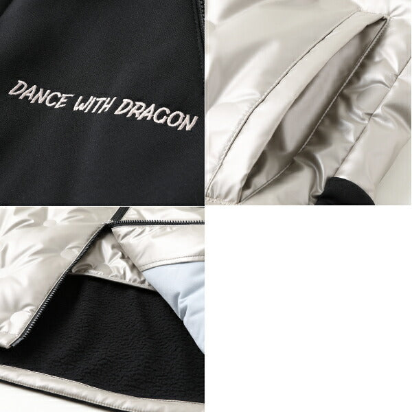 Dance With Dragon ダンスウィズドラゴン メンズ ホットメルトタフタダウンベスト D1-501710