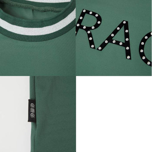 Dance With Dragon ダンスウィズドラゴン ゴルフウェア レディース TWINCOTUVモックシャツ 吸水速乾 UVカット D2-175318