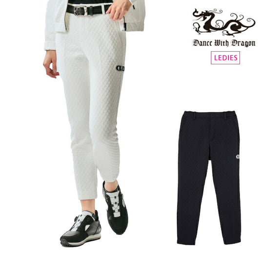 Dance With Dragon ダンスウィズドラゴン レディース キルトジャガードジョグパンツ D2-440120