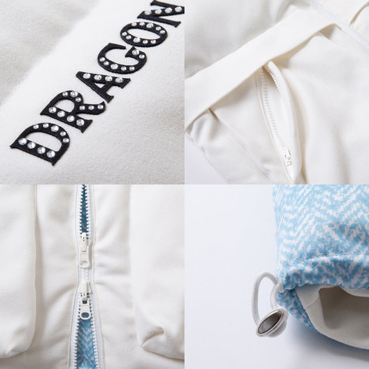 Dance With Dragon ダンスウィズドラゴン レディース プリントダウンリバーベスト D2-541720