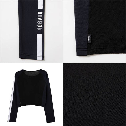 Dance With Dragon ダンスウィズドラゴン レディース ショルダーラインハーフインナー ツインコットUV D2-936130