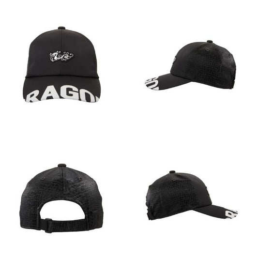 Dance With Dragon ダンスウィズドラゴン メンズ レディース クロコレザーキャップ D3-149120