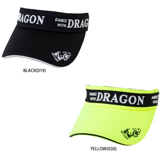 【30%OFF SALE】Dance With Dragon ダンスウィズドラゴン ゴルフ バイザー メンズ レディース ロゴジャガードゴムバイザー D3-155220