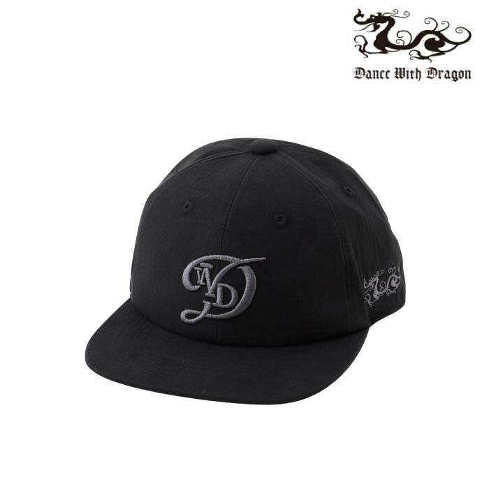Dance With Dragon ダンスウィズドラゴン ゴルフウェア メンズ レディース BBロゴフラットビル 帽子 キャップ D3-180110