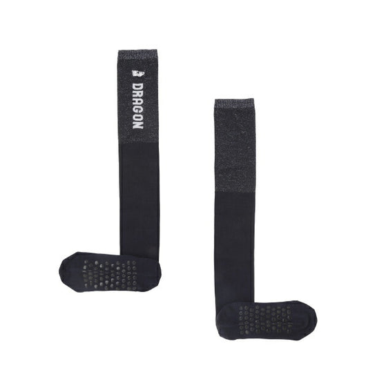 Dance With Dragon ダンスウィズドラゴン レディース ラメ切り替えニーハイソックス 日本製 D3-209212