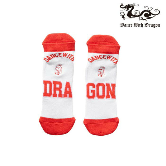 Dance With Dragon ダンスウィズドラゴン ゴルフウェア メンズ チビドラスニーカーソックス D3-275115