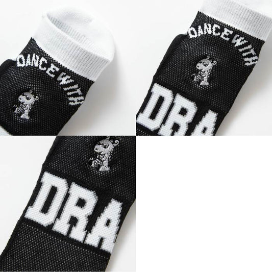 Dance With Dragon ダンスウィズドラゴン ゴルフウェア メンズ チビドラスニーカーソックス D3-275115