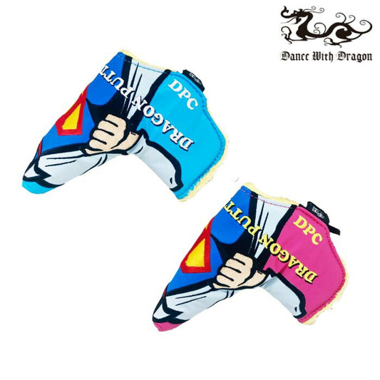 Dance With Dragon ダンスウィズドラゴン ゴルフ メンズ レディース ヘッドカバー ”D”PERMANパターカバー(ピンタイプ) D3-713045