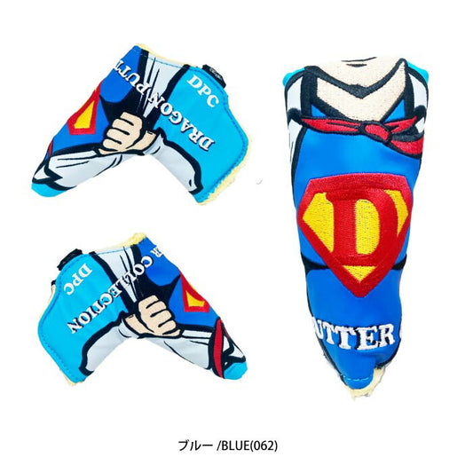 Dance With Dragon ダンスウィズドラゴン ゴルフ メンズ レディース ヘッドカバー ”D”PERMANパターカバー(ピンタイプ) D3-713045