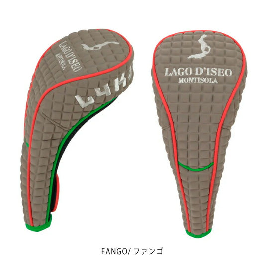 L4K3 レーク ゴルフウェア メンズ レディース HEAD COVER DRIVER ドライバー用 ヘッドカバー DR-SQUARE