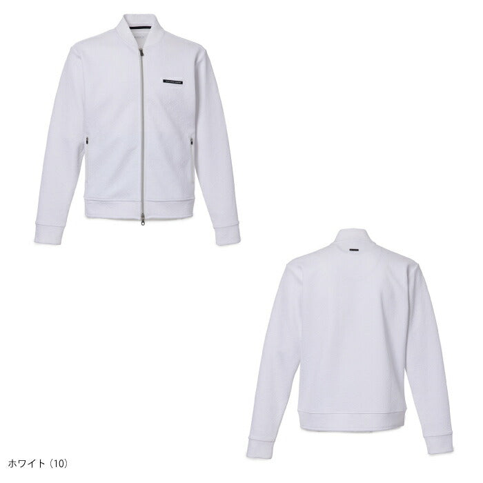 JUN&ROPE’ ジュンアンドロペ メンズ ゴルフウェア ロゴキルトジャガード ブルゾン EJL34010