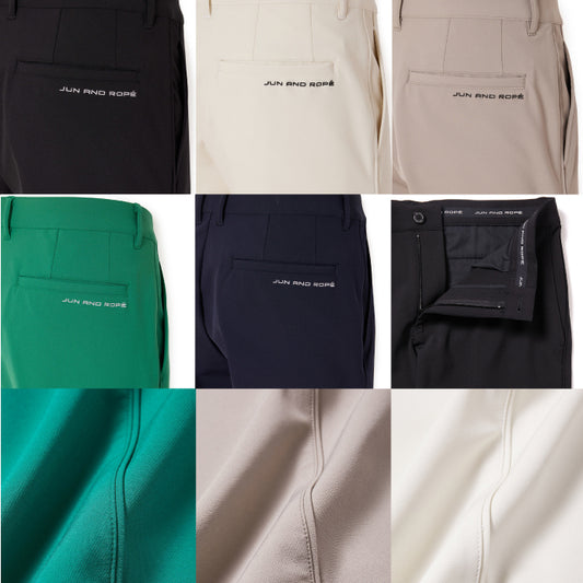 JUN&ROPE’ ジュンアンドロペ メンズ ナイロンストレッチレギュラーパンツ EJS23150