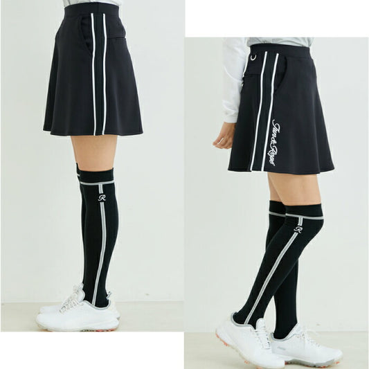 JUN&ROPE’ ジュンアンドロペ レディース 編み立てラインコンビフレアスカート ERC72150