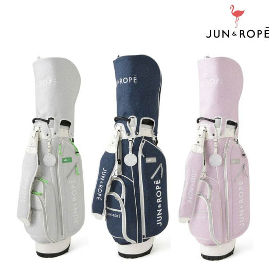 JUN&ROPE’ ジュンアンドロペ ゴルフ メンズ レディース アニマルプリントキャディバッグ erx15000