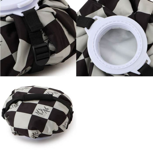 JUN&ROPE’ ジュンアンドロペ ゴルフ メンズ レディース チェッカープリント氷嚢 ERZ55150