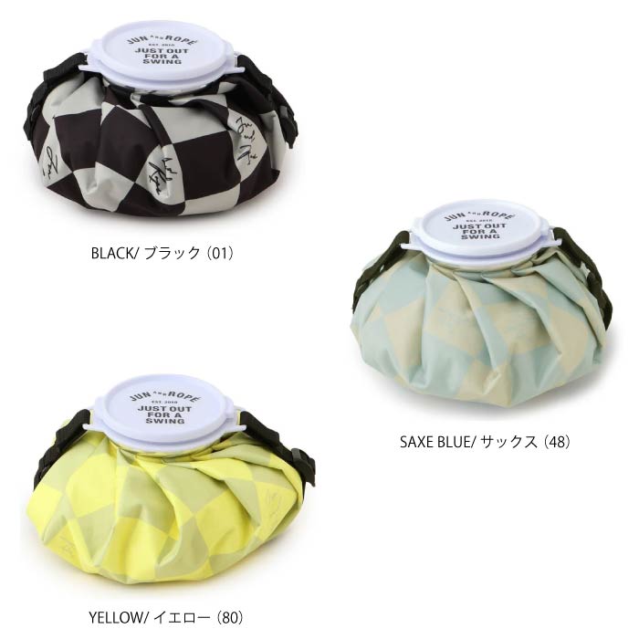 JUN&ROPE’ ジュンアンドロペ ゴルフ メンズ レディース チェッカープリント氷嚢 ERZ55150