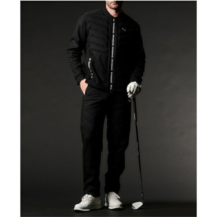 1PIU1UGUALE3 GOLF ウノピゥウノウグァーレトレゴルフ ゴルフウェア メンズ 113 GOLF DOWN BLOUSON ダウンブルゾン セットアップ対応 grb129-gpu011