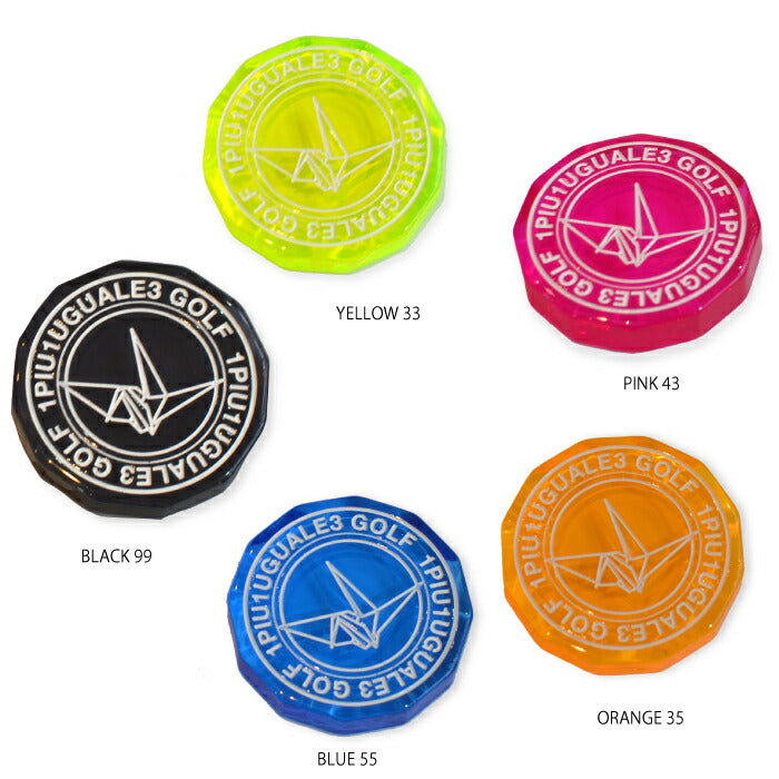 1PIU1UGUALE3 GOLF ウノピゥウノウグァーレトレゴルフ メンズ レディース マーカー GRG435-OTH015