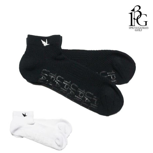1PIU1UGUALE3 GOLF ウノピゥウノウグァーレトレゴルフ ゴルフウェア メンズ ソックス 113 GOLF LOW SOX 日本製 GRG466-GCU001