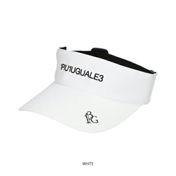 1PIU1UGUALE3 GOLF ウノピゥウノウグァーレトレゴルフ ゴルフウェア メンズ レディース 113 GOLF VISOR バイザー grg509-gnu018