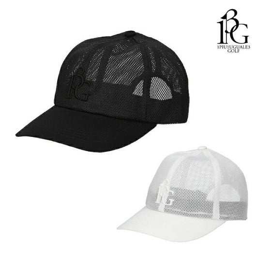 1PIU1UGUALE3 GOLF ウノピゥウノウグァーレトレゴルフ ゴルフウェア メンズ レディース 113 GOLF ALL MESH CAP 113G LOGO メッシュキャップ 帽子 GRG516-GNU019
