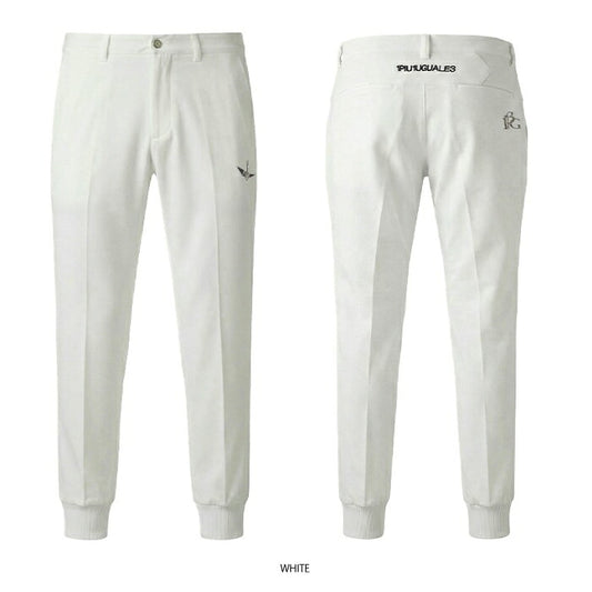 1PIU1UGUALE3 GOLF ウノピゥウノウグァーレ ゴルフウェア メンズ 113 GOLF RIB PANTS ロングリブパンツ テーパードライン ストレッチ 軽量 ソフトなフィット感 セットアップ対応 grp219-gpu047
