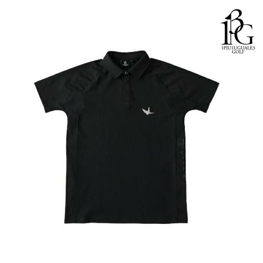 1PIU1UGUALE3 GOLF ウノピゥウノウグァーレトレゴルフ ゴルフウェア メンズ ポロシャツ 113 GOLF S/S POLO MESH セットアップ対応 GRT248-GPU002