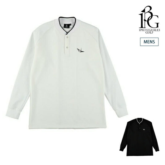 1PIU1UGUALE3 GOLF ウノピゥウノウグァーレトレゴルフ ゴルフウェア メンズ 113 GOLF COLOR SCHEME MOCK NECK モックネック 長袖シャツ プルオーバー GRT265-GPU015 (コピー)