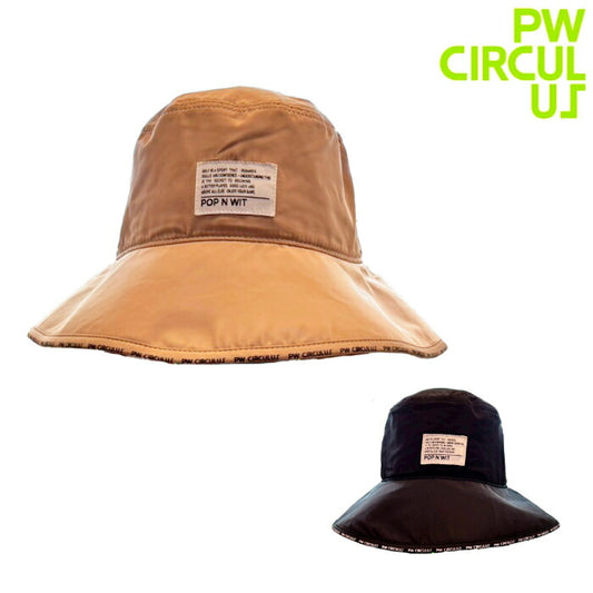 PW CIRCULUSピーダブリュサーキュラス ゴルフ メンズ レディース UNISEX サンシェードバケットハット 手洗い洗濯可 / シェード付 HT7IGM0511