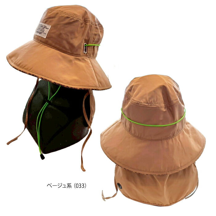 PW CIRCULUSピーダブリュサーキュラス ゴルフ メンズ レディース UNISEX サンシェードバケットハット 手洗い洗濯可 / シェード付 HT7IGM0511