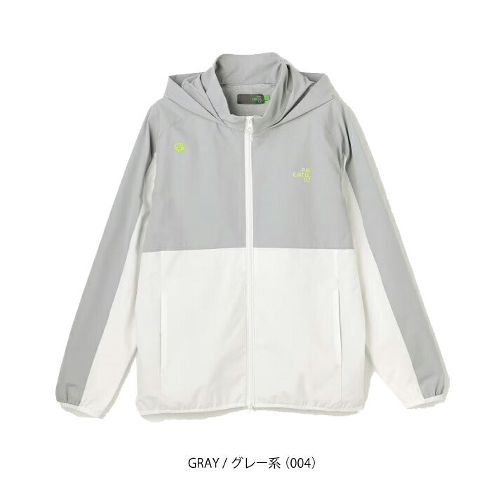 PW CIRCULUS ピーダブリュサーキュラス ゴルフウェア メンズ MEN スプリングジャケット ブルゾン 花粉がつきにくい 2way仕様 撥水 ストレッチ jrpnlm0301