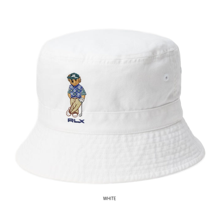 RLX RALPH LAUREN アール エル エックス ラルフローレン ゴルフウェア メンズ Polo ベア ツイル バケット ハット 帽子 maxgh20238