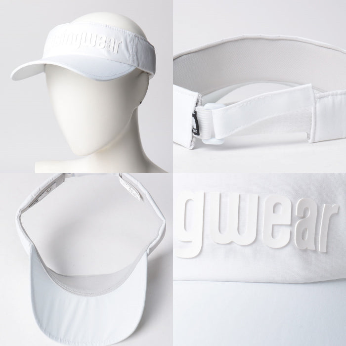 Munsingwear マンシングウェア メンズ ENVOY UNI-SEX ロゴデザインバイザー 吸汗速乾 MEBVJC50