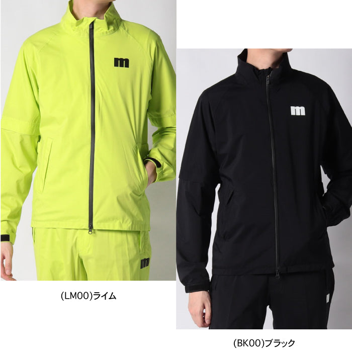 Munsingwear マンシングウェア メンズ 『ENVOY/エンボイ』ナイロンストレッチタフタレインブルゾン ストレッチ 耐久 はっ水 防風 デタッチャブル MEMVJF01 定番品