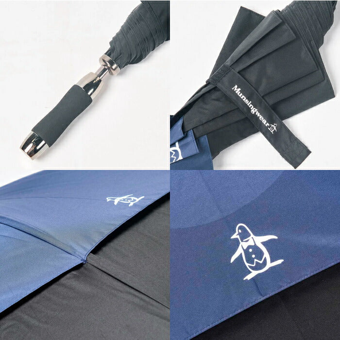 Munsingwear マンシングウェア ゴルフウェア メンズ レディースエアロストリームアンブレラ UVカット 通気 はっ水 MG4FAZ60U