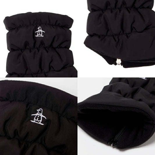 Munsingwear マンシングウェア ゴルフウェア レディース 中わた入りショートタイプレッグウォーマー 保温性 MG5FAZ80L