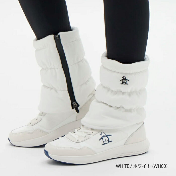 Munsingwear マンシングウェア ゴルフウェア レディース 中わた入りショートタイプレッグウォーマー 保温性 MG5FAZ80L