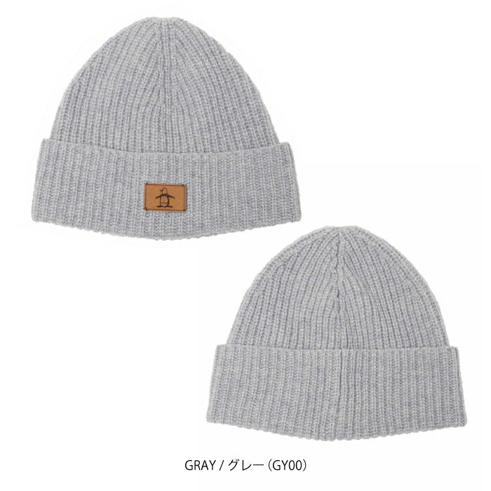 Munsingwear マンシングウェア ゴルフウェア メンズ レディース ウール混ニットワッチ 防寒アイテム 保温 MG5FCP41U