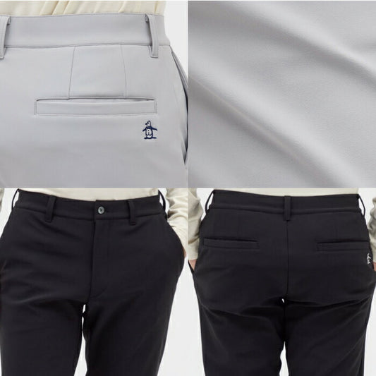 Munsingwear マンシングウェア ゴルフウェア メンズ 防風ストレッチボンディングパンツ はっ水 防風 保温 mg5flp50m