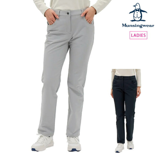 Munsingwear マンシングウェア ゴルフウェア レディース 防風ストレッチパンツ 防風 保温性 ストレッチ MG5FLP82L