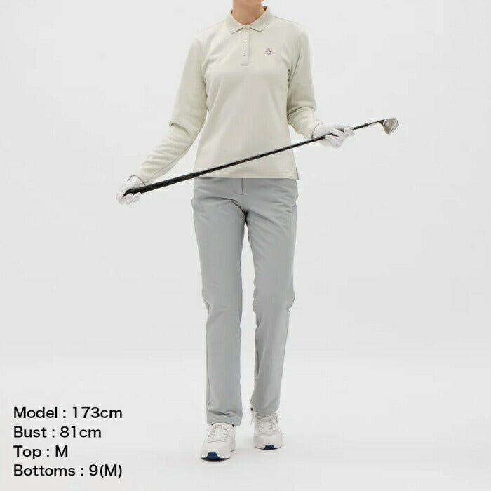 Munsingwear マンシングウェア ゴルフウェア レディース 防風ストレッチパンツ 防風 保温性 ストレッチ MG5FLP82L