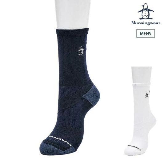 Munsingwear マンシングウェア ゴルフウェア メンズ ソックス ミドル丈 メッシュ編み MoveSox MG5SSO09M
