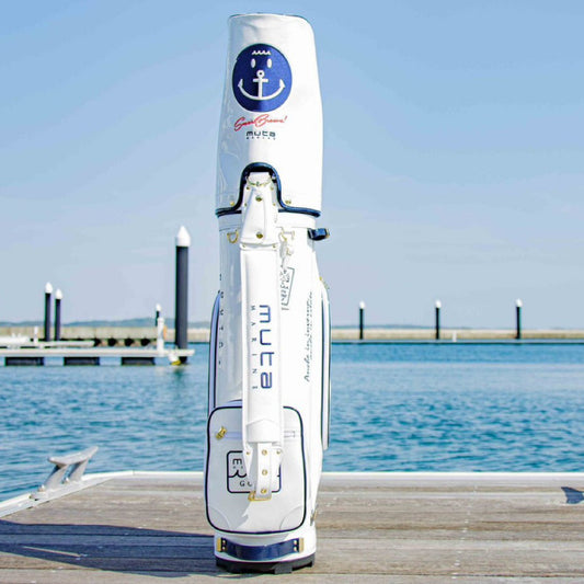 【限定商品】MUTA MARINE GOLF ムータマリンゴルフ ゴルフシティアルドコラボ キャディバッグ 限定30本 MGAD-749068-WH【ホワイト】2023