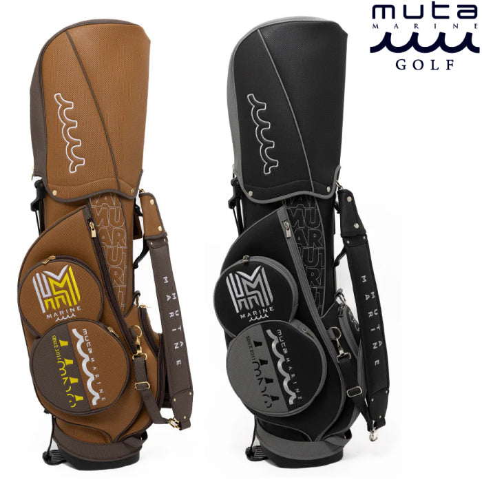 muta MARINE GOLF ムータマリンゴルフ メンズ レディース CONTINUA パンチングエシカルレザー 8キャディバッグ [全 –  GOLFCITY ARD