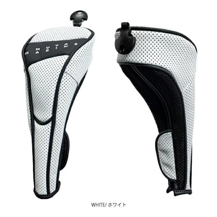 muta MARINE GOLF ムータマリンゴルフ メンズ レディース CONTINUA パンチングエシカルレザー フェアウェイウッド用 ヘッドカバー MGAD-750158