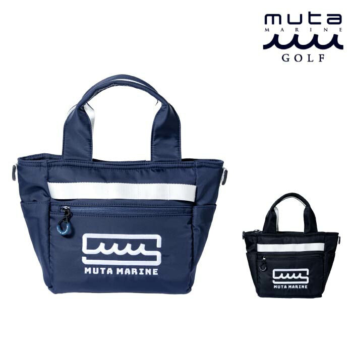 muta MARINE GOLF ムータマリンゴルフ カートバッグ メンズ レディース ウェビング カートバッグ ティー付き MGAV-221071